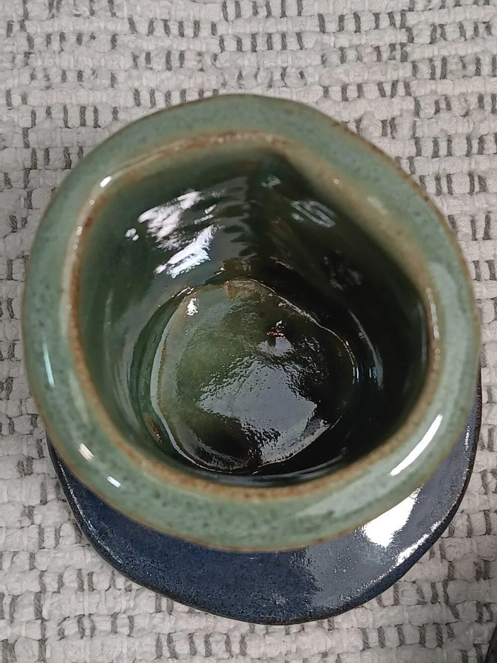 Handmade Artisan Pottery French - Style Butter Dish Keeper